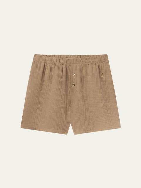 ÉTERNE Jude Gauze Boxer Shorts