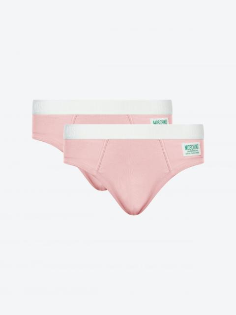 Moschino SET OF 2 NATURE FRIENDLY BRIEFS