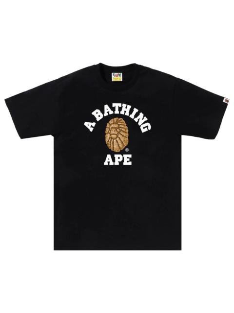 A BATHING APE® BAPE Jewels College Tee 'Black'