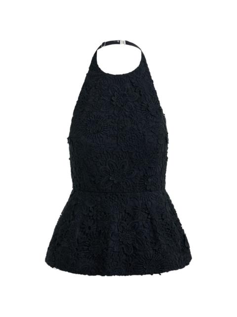 ESSENTIEL ANTWERP Jarot floral-lace blouse