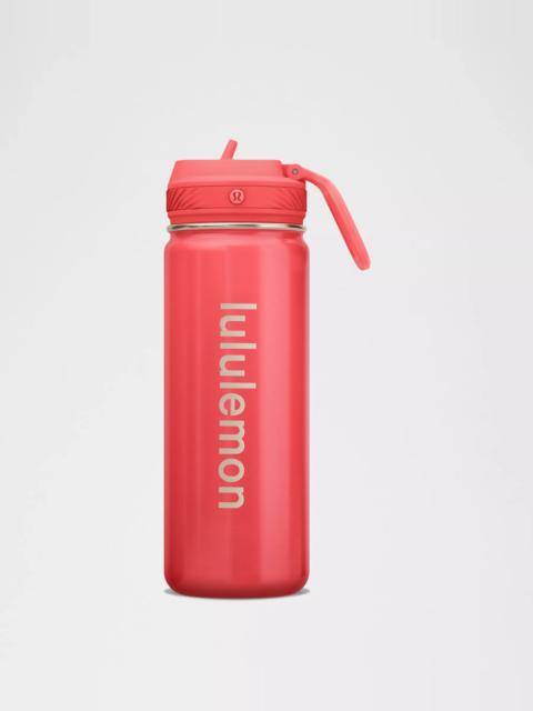 lululemon Back to Life Sport Bottle 18oz Straw Lid *Shine