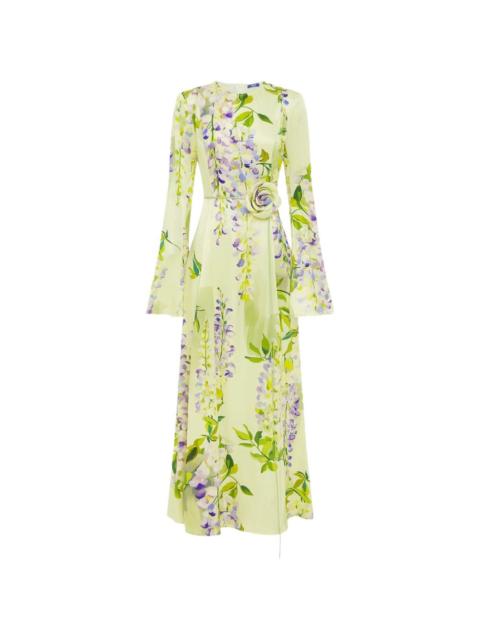 LEO LIN Francesca floral maxi dress