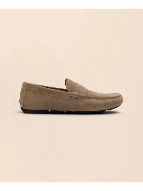 Brooks Brothers Jefferson Suede Driving Moccasins