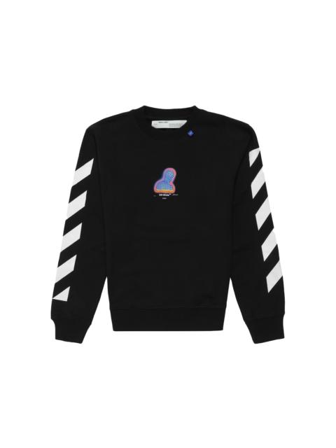 Off-White OFF-WHITE Diag Thermo Sweatshirt Black/Multicolor