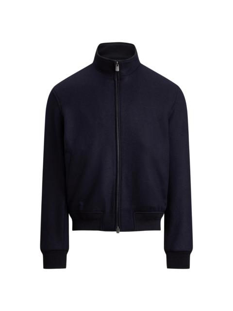 Ralph Lauren Men's Felton Cashmere-Blend Bomber Jacket - Classic Chairman Navy