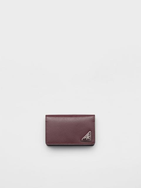 Prada Saffiano leather card holder