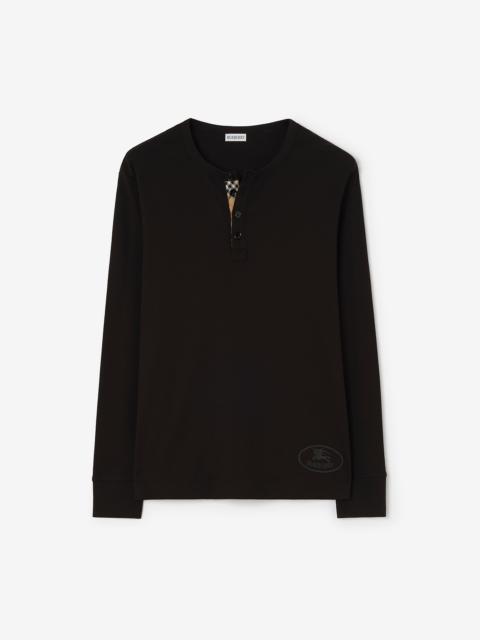 Burberry Long-sleeve Cotton top
