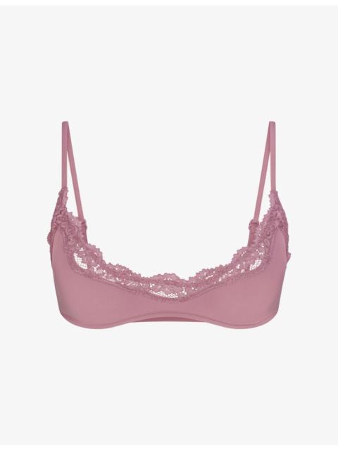 SKIMS Fits Everybody Lace Scooped Bralette