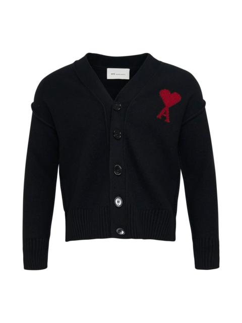 AMI Paris V-Neck Cardigan