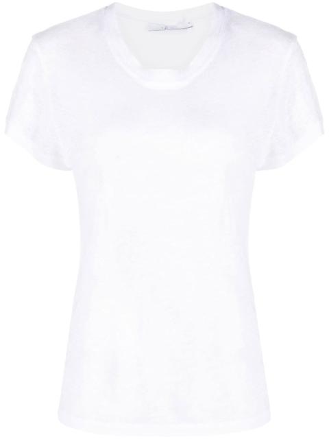 IRO short-sleeved linen T-shirt
