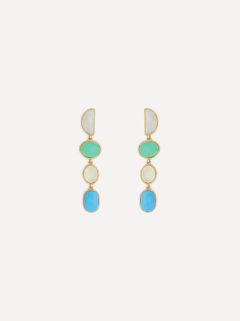 LIZZIE FORTUNATO Gold-Plated Cala Drop Earrings