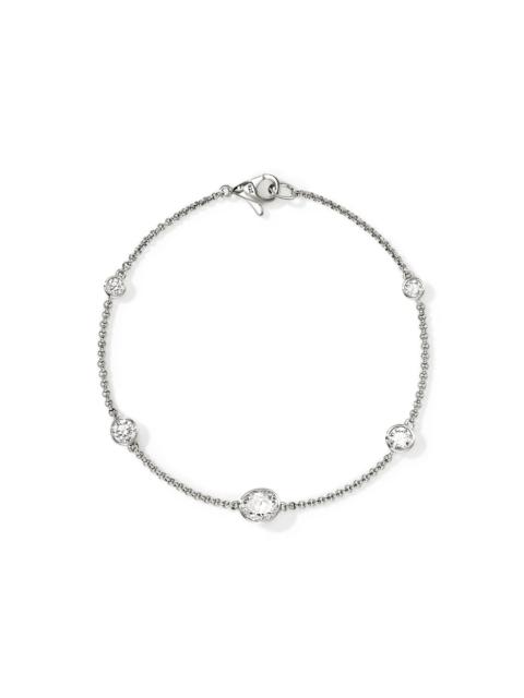 JOHN HARDY JH Lovestruck™ Station Bracelet, Sterling Silver, Diamonds, 1.45TCW