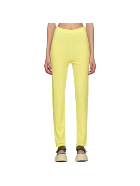 Studio Nicholson Yellow Forta Leggings