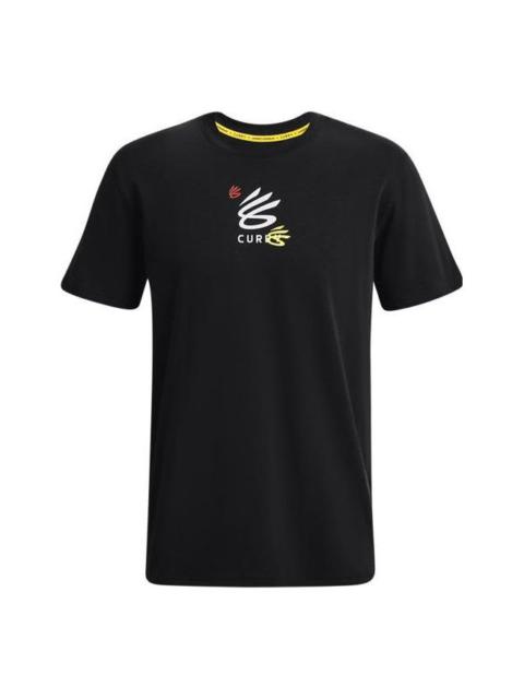 Under Armour Under Armour Curry 3'S Hvyweight T-shirt 'Black Multi' 1376275-001
