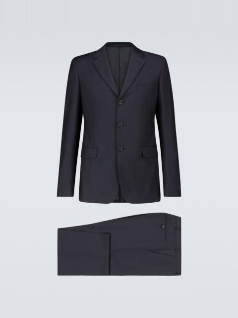 Prada Formal wool and mohair-blend suit
