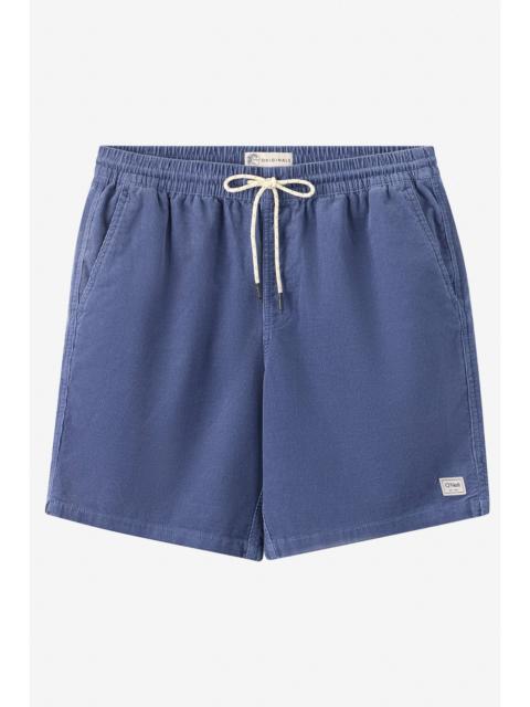 O'Neill O'Riginals Cord Elastic Waist 18" Shorts