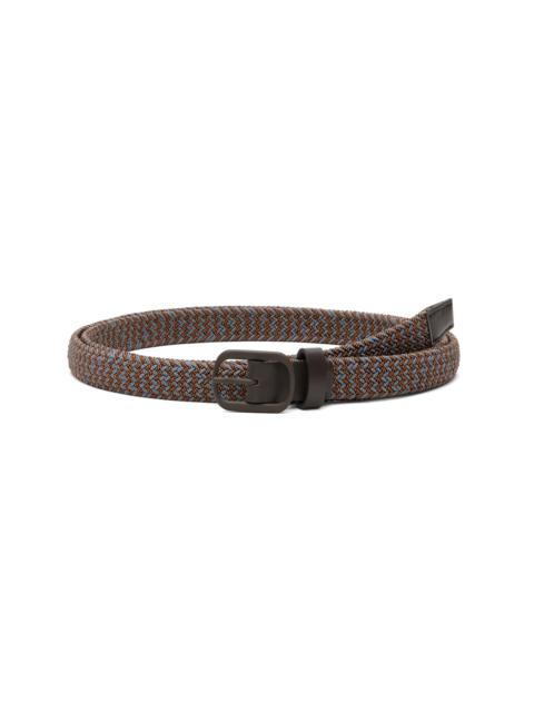 ISSEY MIYAKE Brown Braided Belt