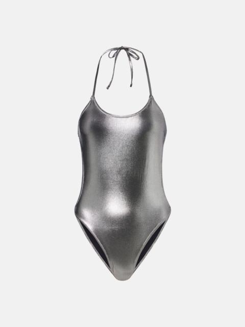 THE ATTICO Halterneck swimsuit