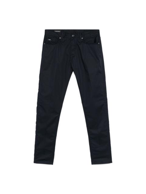 EMPORIO ARMANI slim-fit trousers