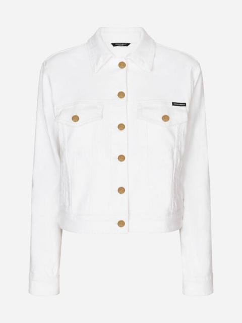 Dolce & Gabbana White denim jacket