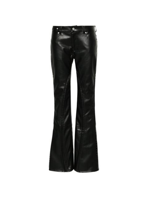 Y/Project seamed slim-cut trousers