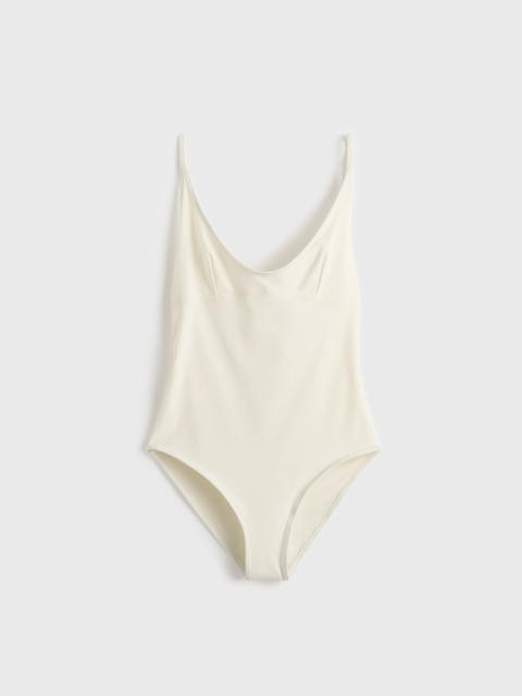 TOTEME Scoop swimsuit ecru