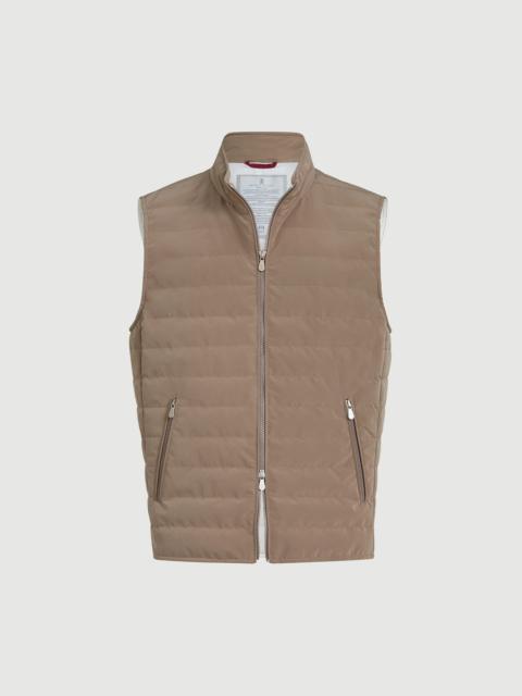 Brunello Cucinelli Bonded nylon down vest