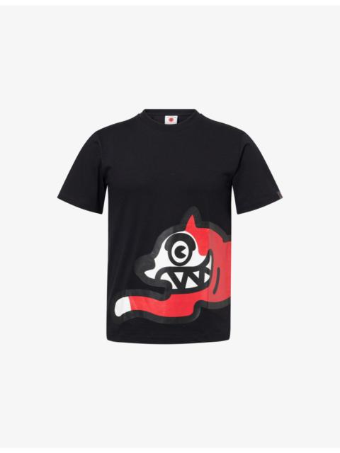 ICECREAM Jumbo Running Dog Graphic Cotton-Jersey T-Shirt