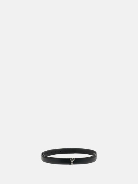 AMI Paris AMI DE COEUR LEATHER BELT