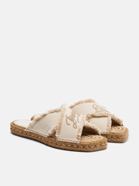 JIMMY CHOO Aciel woven espadrille sandals