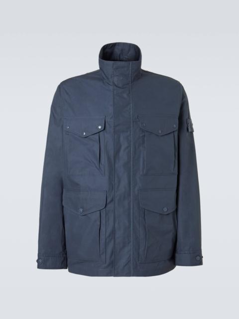 Stone Island Compass cotton canvas field jacket