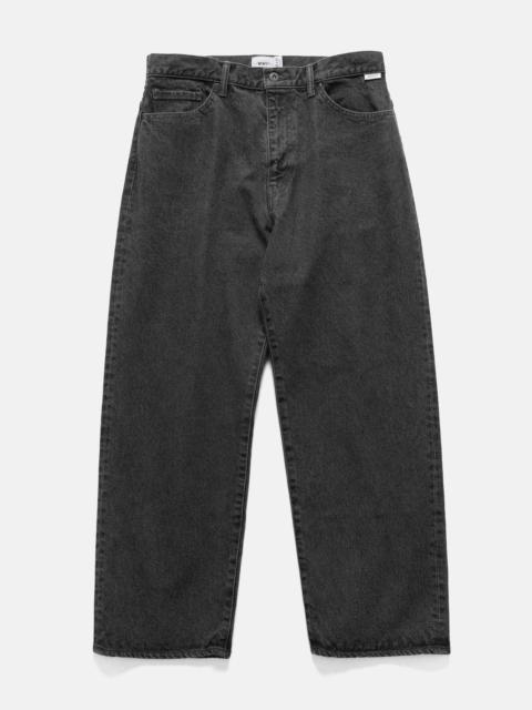 Blues Straight / Trousers / Cotton. Denim Black