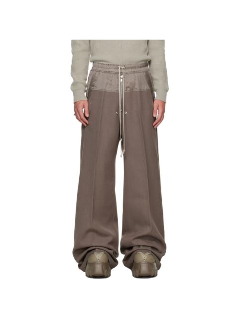 Rick Owens Gray Tower Wide Bela Trousers