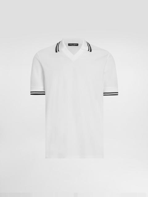 Piqué polo shirt