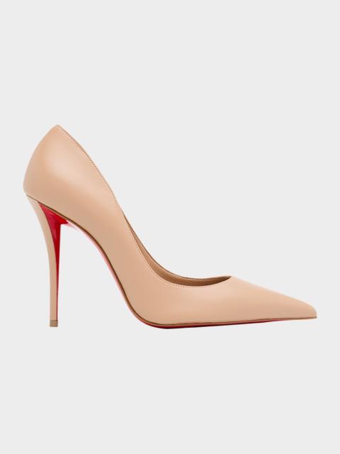 Christian Louboutin 100mm Miss Z Leather Pointed-Toe Pumps