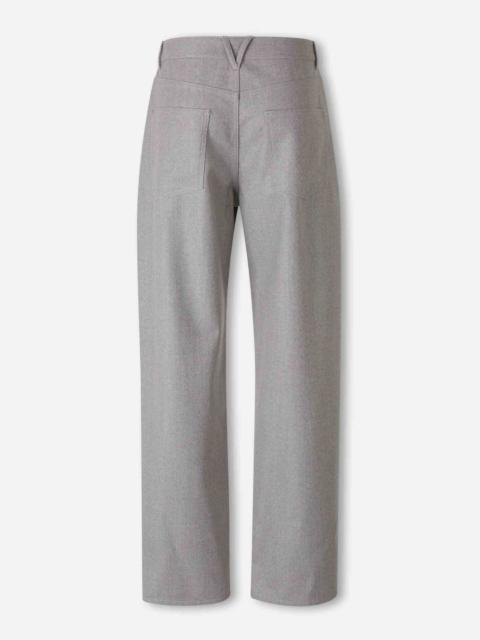 Bottega Veneta STRAIGHT WOOL TROUSERS