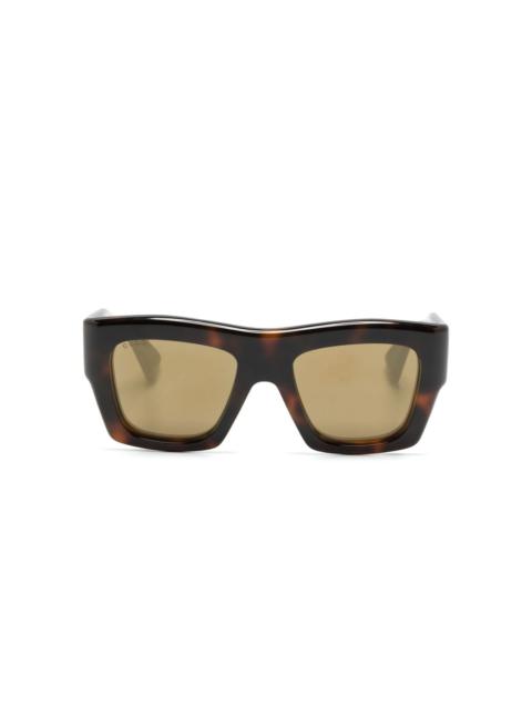 square-frame sunglasses