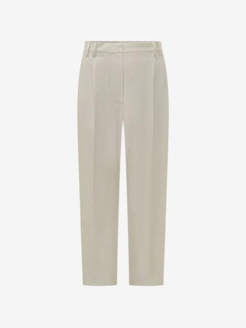 Brunello Cucinelli pleated tailored trousers