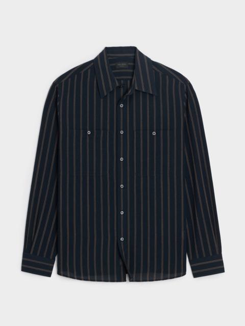 TODD SNYDER Crepe Country Shirt