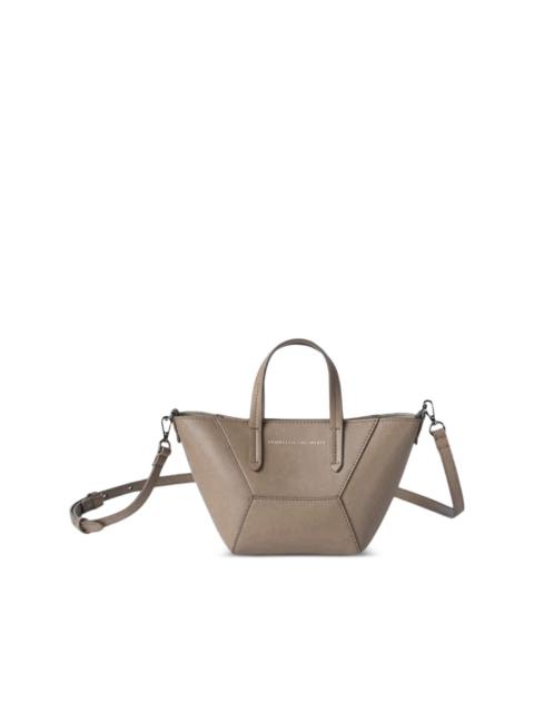 Brunello Cucinelli mini BC Duo leather tote bag