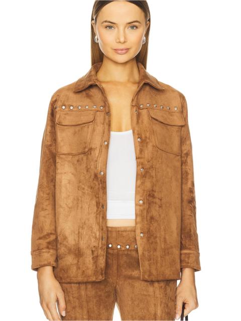 AMANDA UPRICHARD x REVOLVE Nirvana Suede Jacket