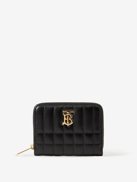 Burberry Quilted Leather Lola Zip Wallet