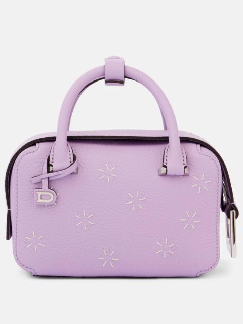 DELVAUX Cool Box Flora Nano leather tote bag
