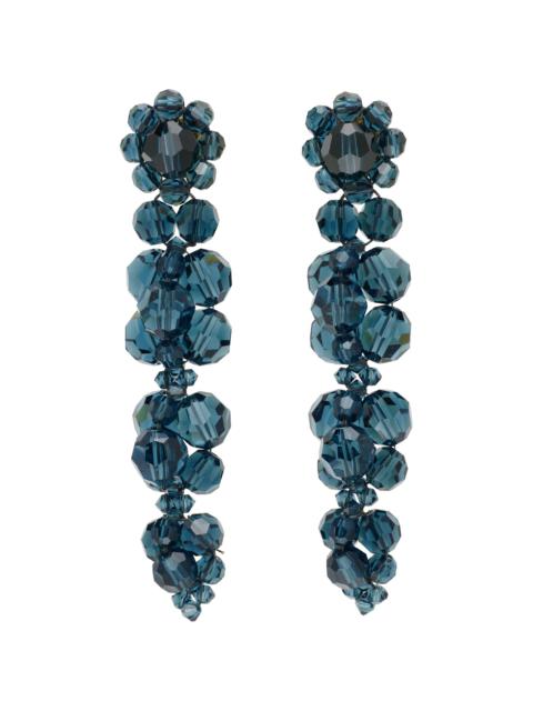 Simone Rocha Cluster Drip Crystal Earrings