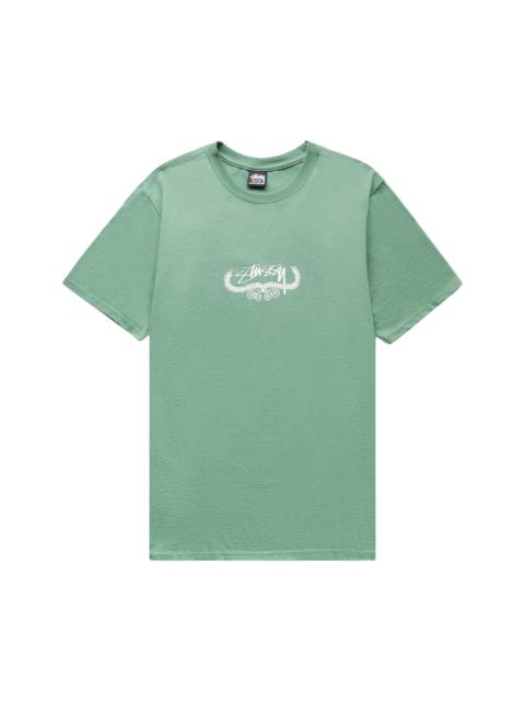 Stussy Wreath Tee 'Green'