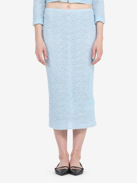 N°21 SILK BOUCLÉ SKIRT