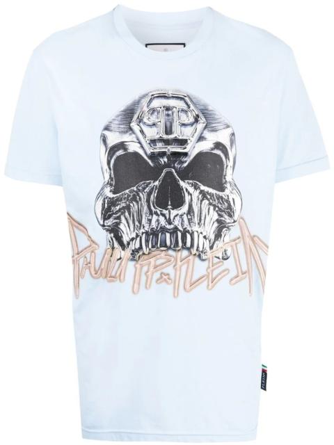 PHILIPP PLEIN skull-print short-sleeve T-shirt