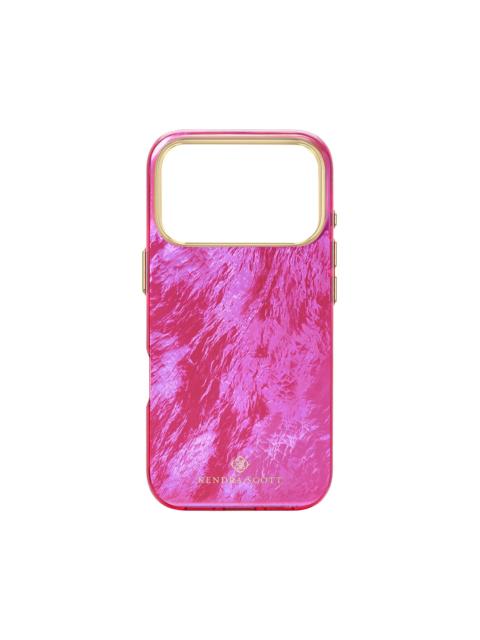 KENDRA SCOTT MagSafe® iPhone 17 Pro Pearlescent Raspberry Phone Case