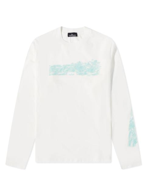 Stone Island Shadow Project Stone Island Shadow Project Long Sleeve Neo Floral T-Shirt