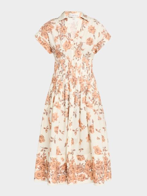 Cara Cara Nash Floral Midi Dress